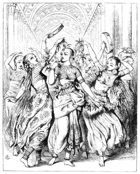 Amid the mazy dance