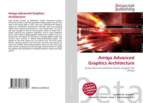 Amiga Advanced Graphics and Animation