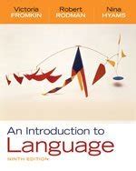 An Introduction to Language Ninth Edition Answer Key