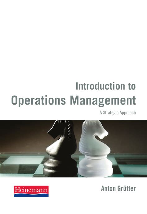 An Introduction to Operations Management