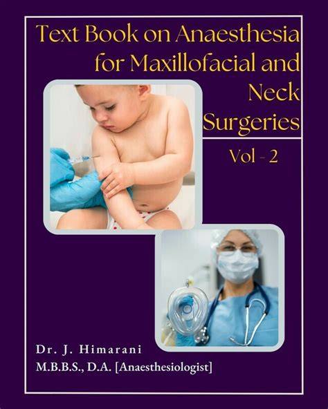 Anaesthesia In Dental Surgery