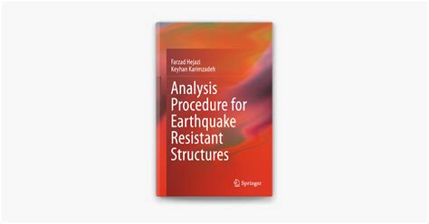 Analysis Procedure for Earthquake Resistant Structures