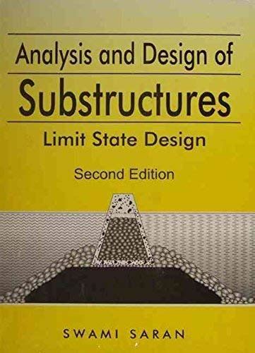 Analysis and Design of Substructures: Limit State Design