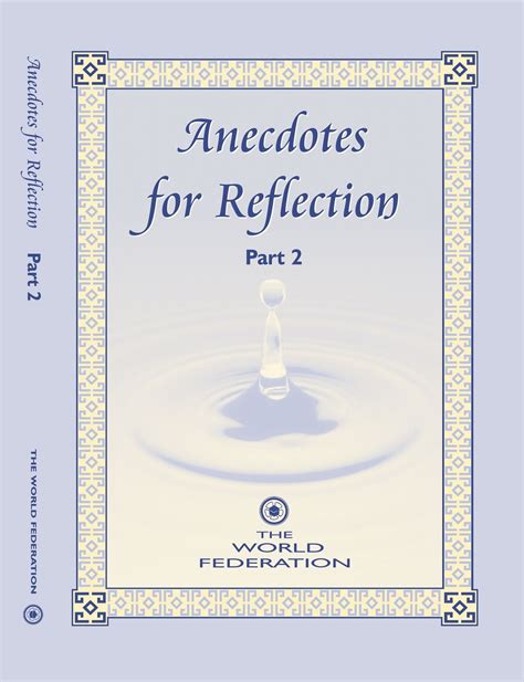 Anecdotes for Reflection Part 2
