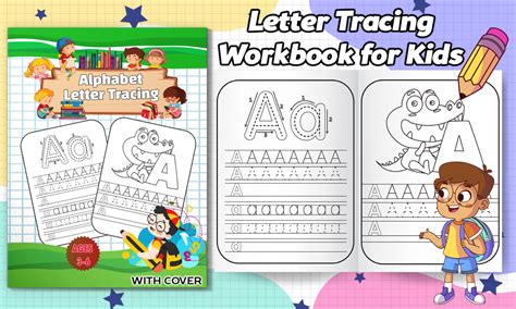 Animal Alphabet Tracing Workbook