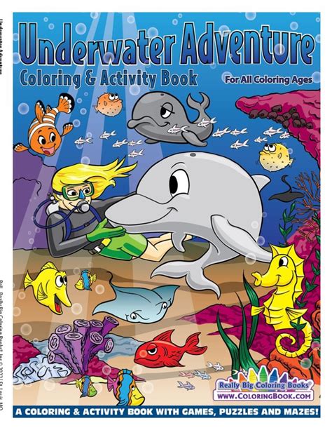 Animals Adventure Coloring Book
