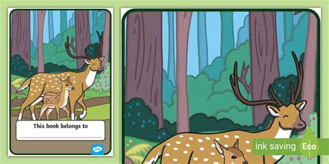 Animals Drawing Book- Deer