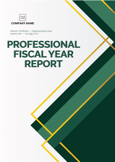 Annual Report For The Fiscal Year
