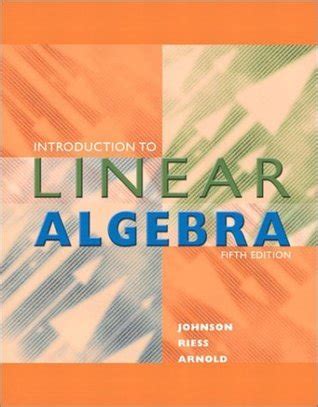 Applied Linear Algebra