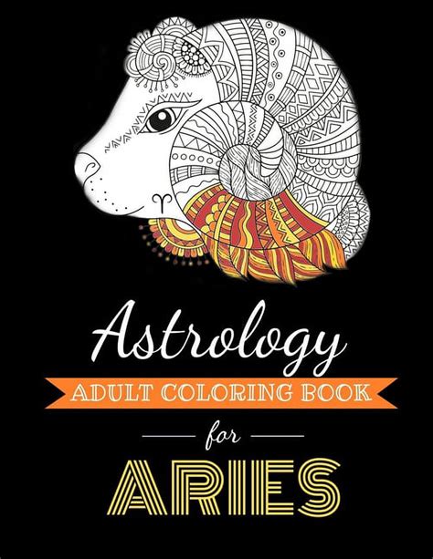 Aries - Adult Coloring Book