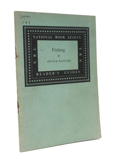 Arthur Ransome On Fishing