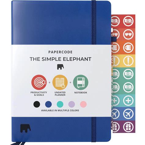 Asian Elephant Planner 2024