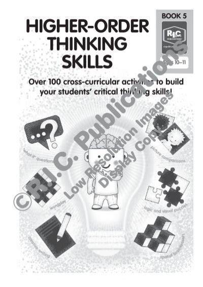 Assessing Higher Order Thinking in Mathematics