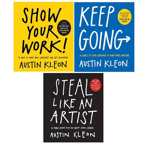 Austin Kleon Books Set