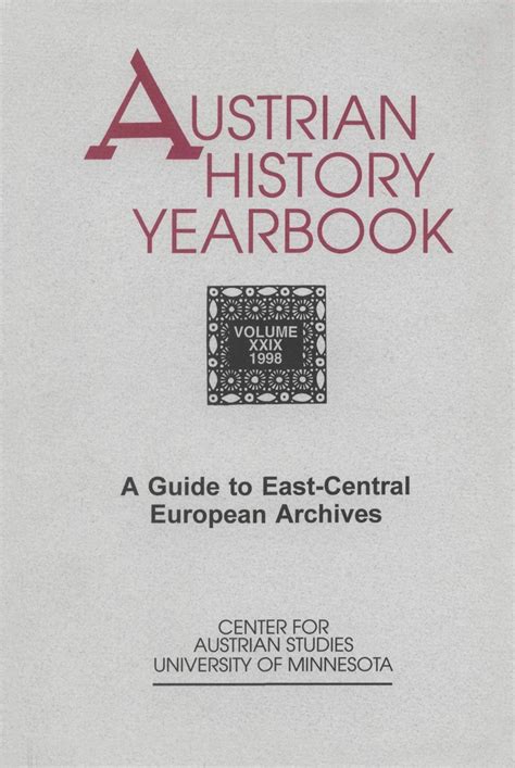 Austrian History Yearbook 2005