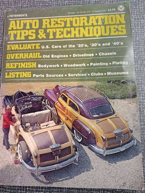 Auto Restoration Tips & Techniques