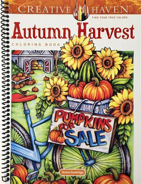 Autumn Harvest: Coloring Book