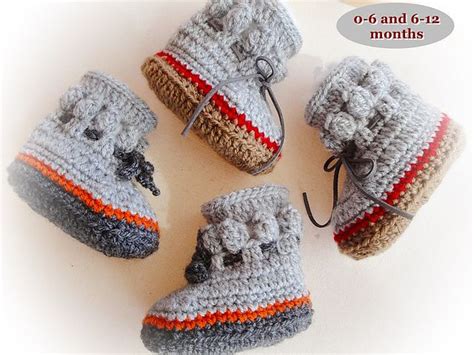 Baby Easy Boots Crochet Pattern LP02