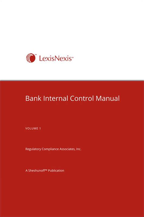 Bank Internal Control Manual