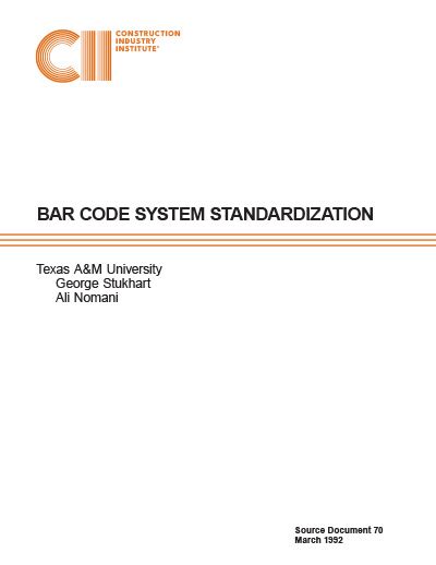 Bar code system standardization