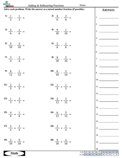 Basic Fractions (Teachers Guide and Answer Key)