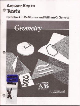 Basic Geometry Answer Key To Tests