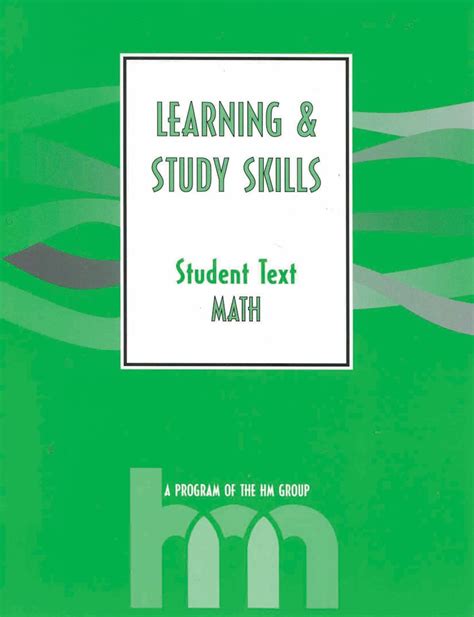 Basic Math Skills Student Text
