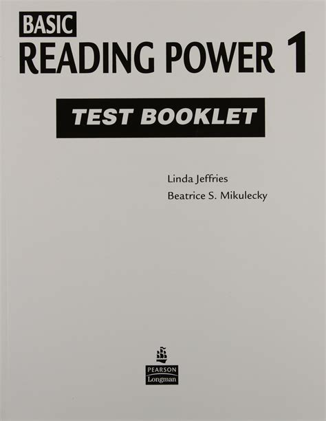 Basic Reading Power 1 Test Booklet