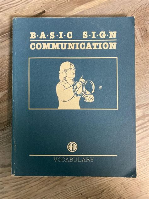 Basic Sign Communication: Vocabulary