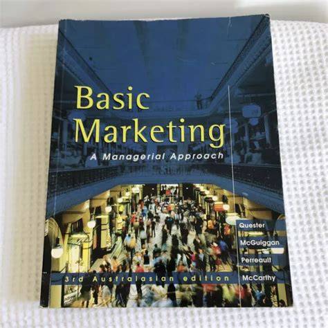 Basic marketing: A managerial approach