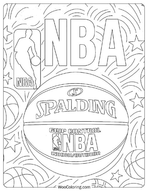 Basketball Coloring Book for Girls