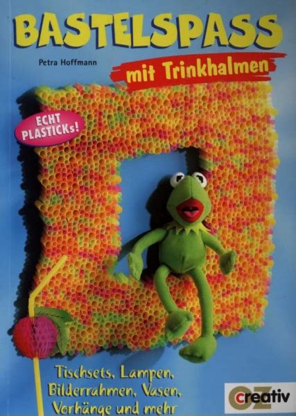 Bastelspass mit Trinkhalmen.