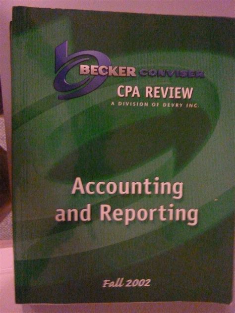 Becker Conviser CPA Review