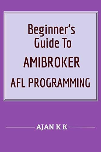 Beginner's Guide To AmiBroker AFL Programming