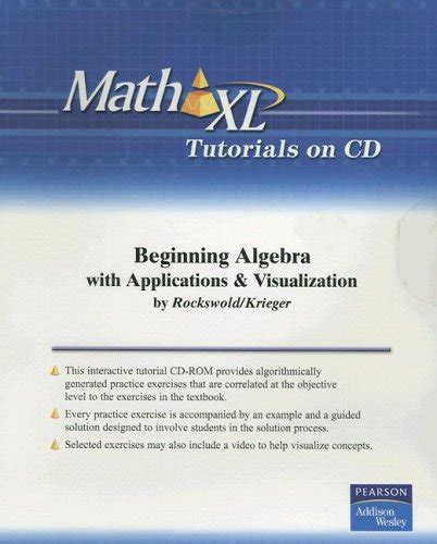 Beginning Algebra with Applications & Visualization