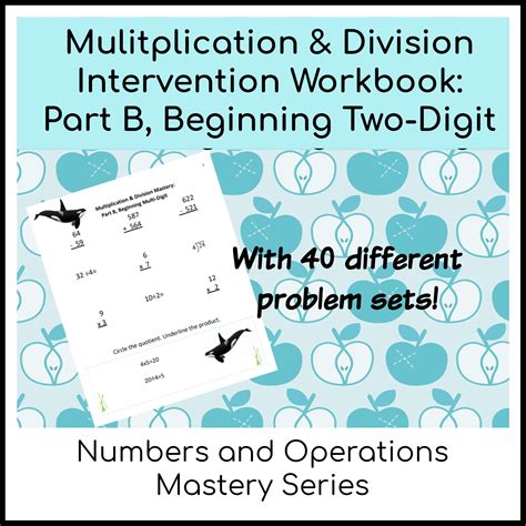 Beginning Multiplication and Division Workbook
