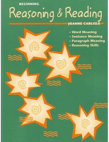 Beginning Reasoning and Reading