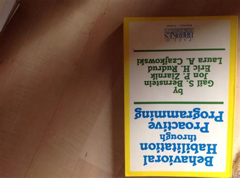 Behavioral habilitation through proactive programming
