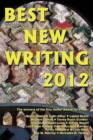Best New Writing 2012