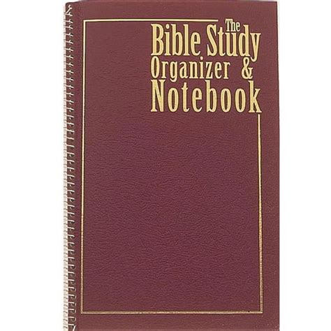 Bible Study Organizer And Notebook: Study Organizer
