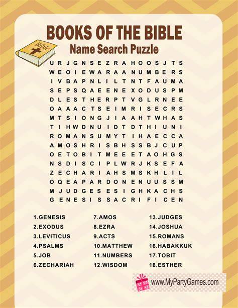 Bible Word Puzzles