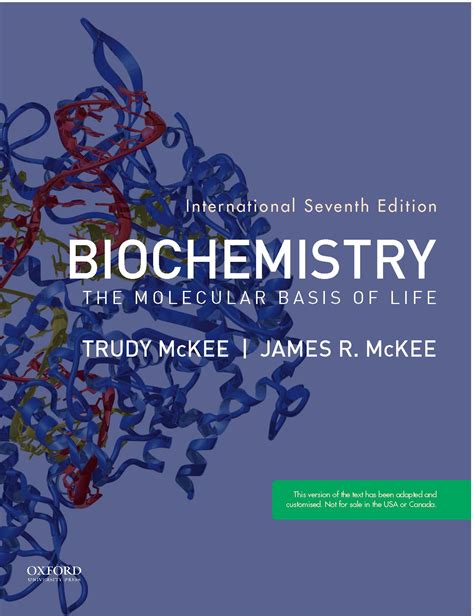 Biochemistry: The Molecular Basis of Life