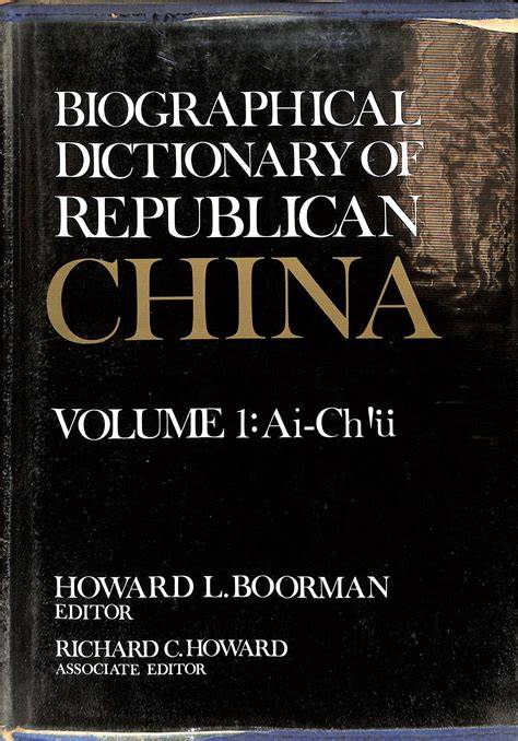 Biographical Dictionary of Republican China: Volum