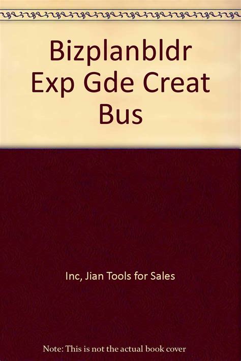 Bizplanbldr Exp Gde Creat Bus