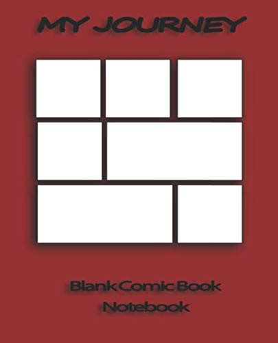 Blank Comic Book Notebook