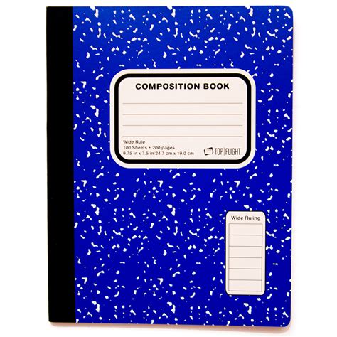 Blue Composition Notebook (Spanish Edition)