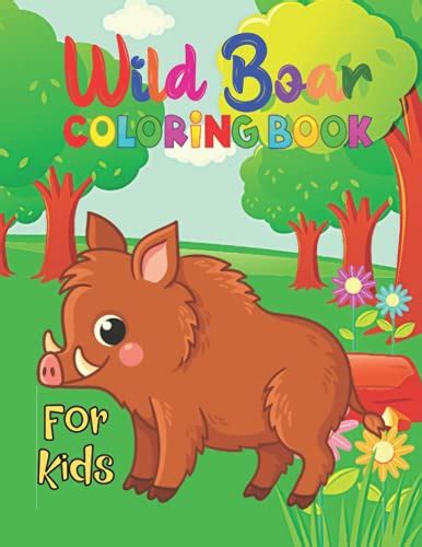 Boar - Coloring Book
