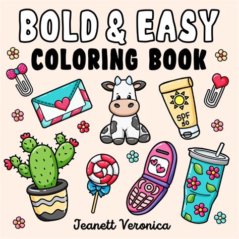 Bold and Easy Not Safe For Work Coloring Book
