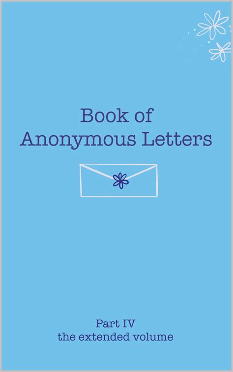 Book of Anonymous Letters - The Extended Volume