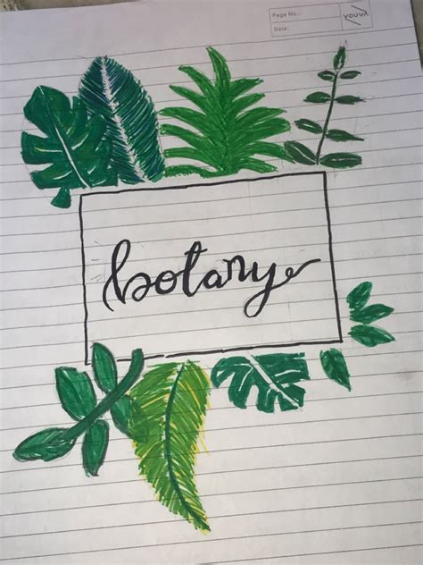 Botany Notebook